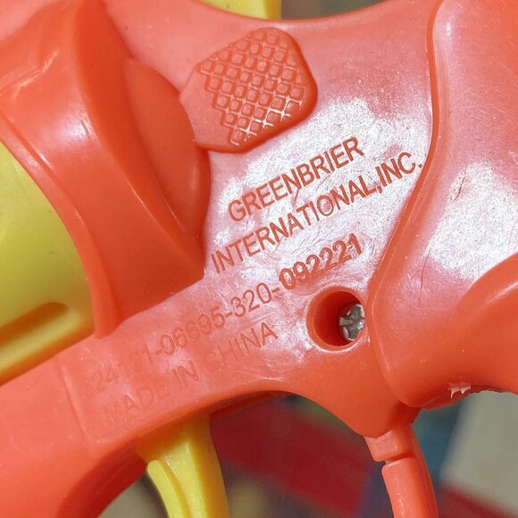 VINTAGE STYLE TOY CAP GUN SHOOTER TOY ORANGE TIP CAPGUN (NO CAPS INCLUDED) - Picture 3 of 3